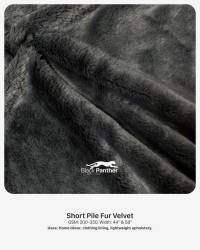 Short Pile Fur Velvet Fabric 44” & 58” | 200-350 GSM | Home Décor, Lining & Upholstery  in Surat